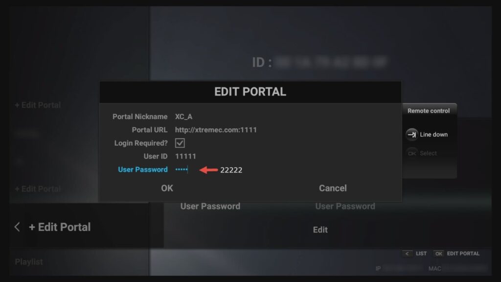 Formuler portal setup screen
